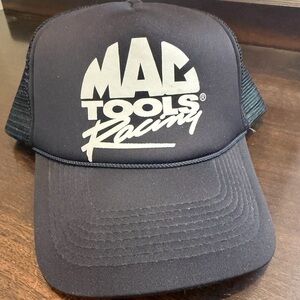 Racing Black Trucker Hat